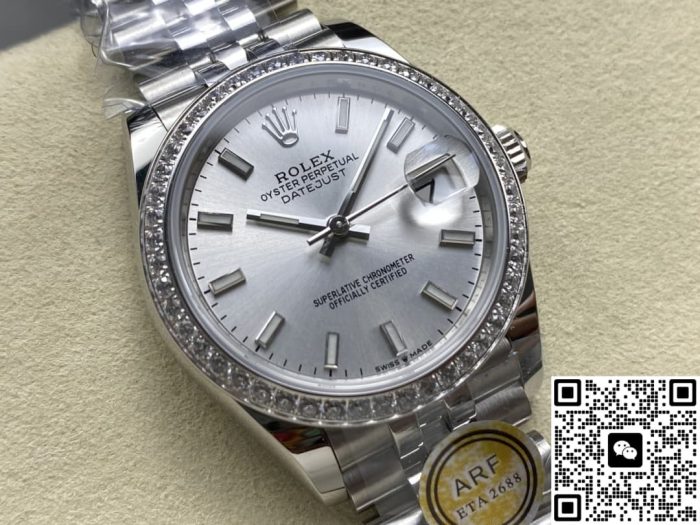 Replica Rolex Datejust m278384rbr-0016 AR Factory Silver strap - Image 3
