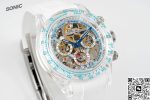 Replica Rolex Cosmograph Daytona Sonic Factory White Strap - Image 4