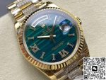 Replica Rolex Day-Date 128238-0048 8+ Factory malachite - Image 14