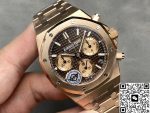Replica Audemars Piguet Royal Oak 26240OR.OO.1220OR.02 APS Factory Brown dial - Image 3