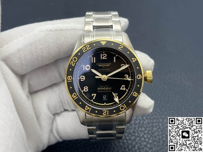Replica Longines Spirit L3.812.5.53.6 LG Factory Dual time zone - Image 3