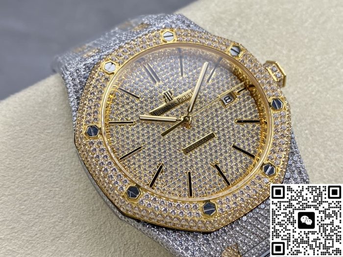 Replica Audemars Piguet Royal Oak 15400OR.020 AMG Factory Diamond bezel - Image 3