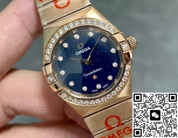 Replica Omega Constellation 131.55.25.60.53.002 TW Factory Diamond hour markers - Image 4