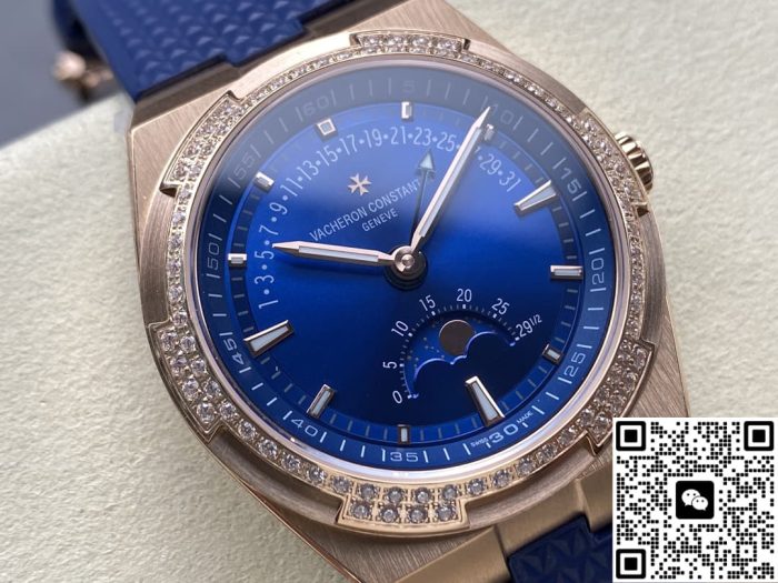Replica Vacheron Constantin Overseas 4000V-B920 GR Factory blue strap - Image 3
