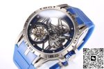 Replica Roger Dubuis Excalibur RDDBEX0479 NEW Factory blue strap - Image 13