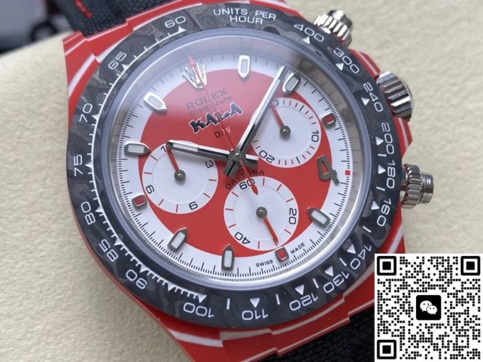 Replica Rolex Cosmograph Daytona DIW Factory Red Quartz - Image 3