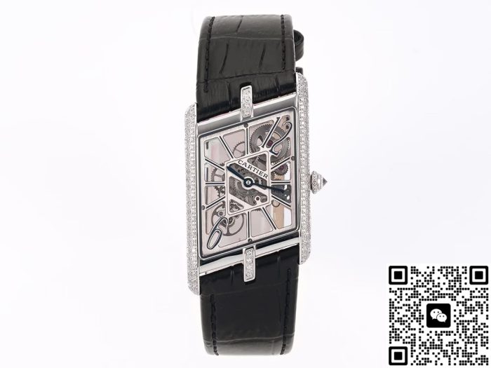 Replica Cartier Tank HPI01370 TW Factory Skeleton dial - Image 3
