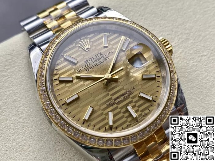 Replica Rolex Datejust M126283RBR-0025 VS Factory Pit pattern - Image 3