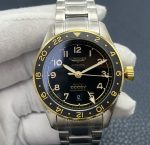 Replica Longines Spirit L3.812.5.53.6 LG Factory Dual time zone