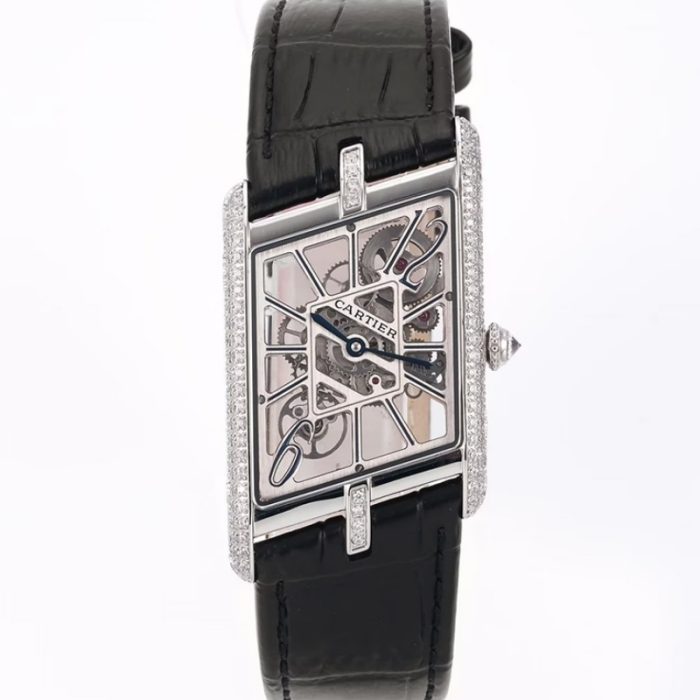 Replica Cartier Tank HPI01370 TW Factory Skeleton dial - Image 1