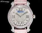 Replica Chopard HAPPY DIAMONDS 274891-9001 YF Factory Diamond dial