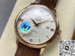 Replica Omega De Ville 424.53.40.20.02.001 N1 Factory Brown strap - Image 5