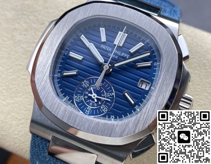 Replica Patek Philippe Nautilus 5980-60G-001 3K factory Chronograph - Image 4