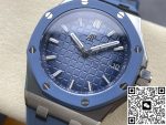 Replica Audemars Piguet Royal Oak Offshore 15605SK.OO.A350CA.01 APP Factory Smoked blue dial - Image 4