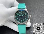 Replica IWC Pilot IW328210 M+ factory Green strap - Image 11