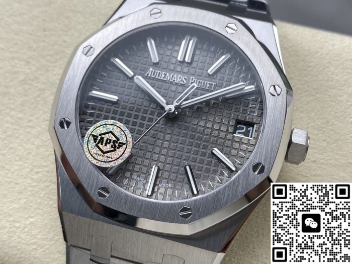 Replica Audemars Piguet Royal Oak 15510ST.OO.1320ST.10 APS Factory V2 Grey strap - Image 3