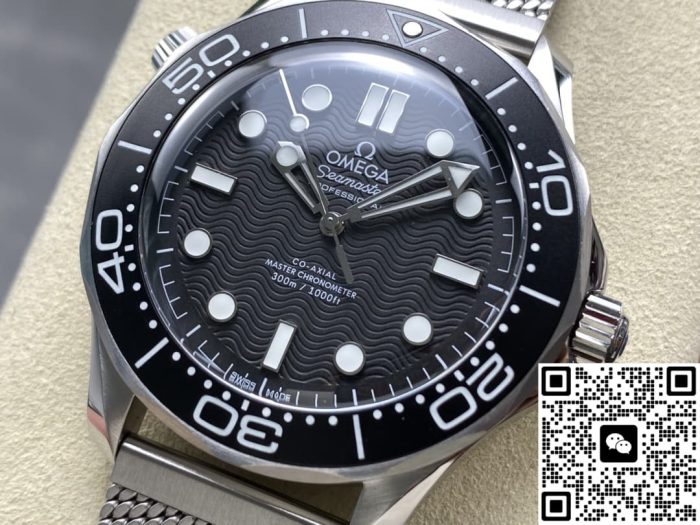 Replica Omega Seamaster 210.30.42.20.01.010 VS Factory Luminous hour markers - Image 4