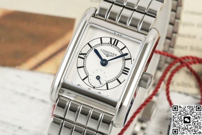 Replica Longines Elegant L5.200.4.75.6 AF Factory Silver dial - Image 4