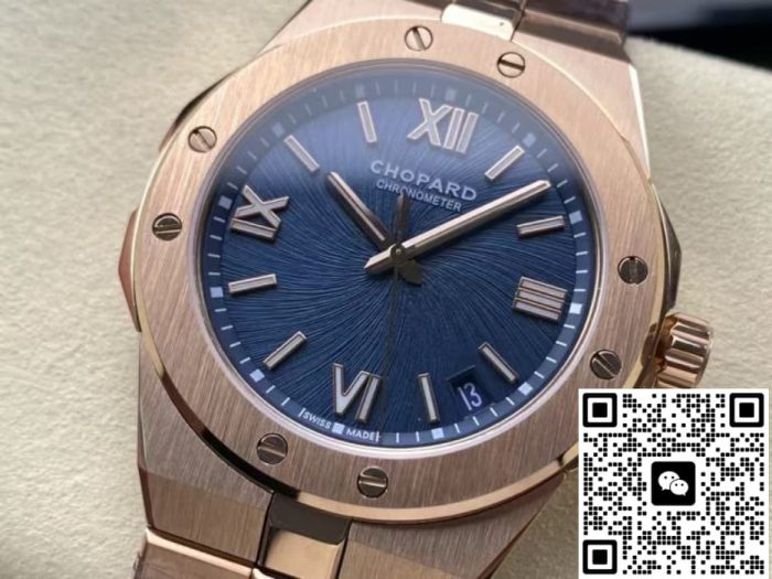 Replica Chopard Snow Mountain Pride 295363-5001 GH Factory Glacier blue dial - Image 3