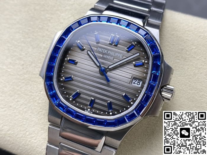 Replica Patek Philippe Nautilus 5711 GR Factory Transparent case back - Image 3