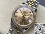 Replica Rolex Datejust m278383rbr-0014 AR Factory Champagne dial - Image 16