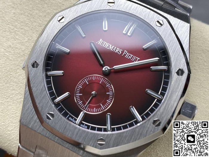 Replica Audemars Piguet Royal Oak 26591IP.OO.1252IP.01 TW Factory Smoked wine red - Image 3