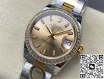 Replica Rolex Datejust m278383rbr-0013 AR Factory Luminous hour markers - Image 4