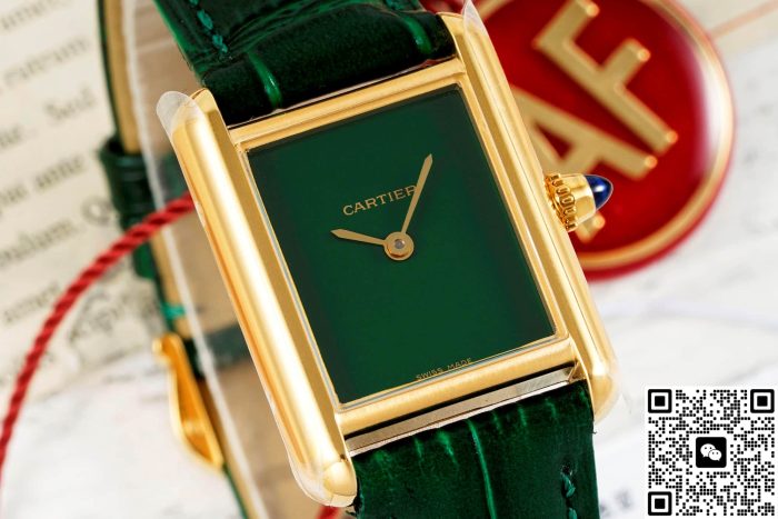 Replica Cartier Tank WGTA0191 AF Factory green - Image 4