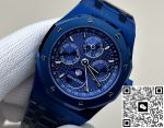 Replica Audemars Piguet Royal Oak 26579CS.OO.1225CS.01 BBR Factory Blue ceramic - Image 3