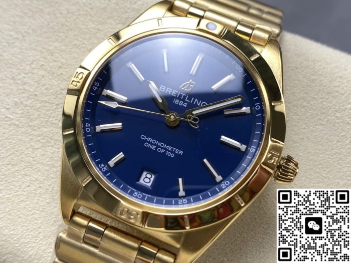Replica Breitling Chronomat K103801A1C1K1 BLS Factory Blue Dial - Image 5
