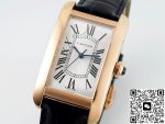 Replica Cartier Tank WGTA0134 AF Factory Alligator leather strap - Image 5