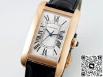 Replica Cartier Tank WGTA0134 AF Factory Alligator leather strap - Image 16