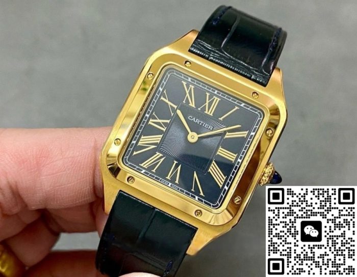 Replica Cartier Santos WGSA0077 F1 Factory Square dial - Image 3