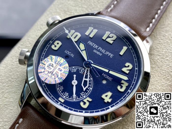 Replica Patek Philippe Complications 7234G-001 GR Factory V2 Shiny Navy dial - Image 4