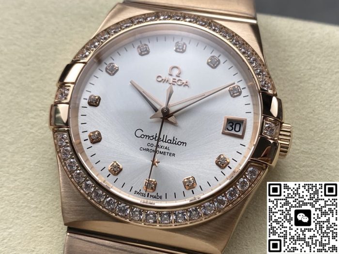 Replica Omega Constellation 123.55.38.21.52.001 OM Factory Date display - Image 7
