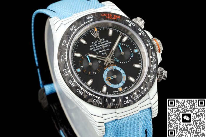 Replica Rolex Cosmograph Daytona DIW Factory Blue Strap - Image 5
