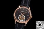 Replica Jaeger-LeCoultre Ultra-Thin Master Q1682412 RMS Factory Tourbillon Black strap - Image 4