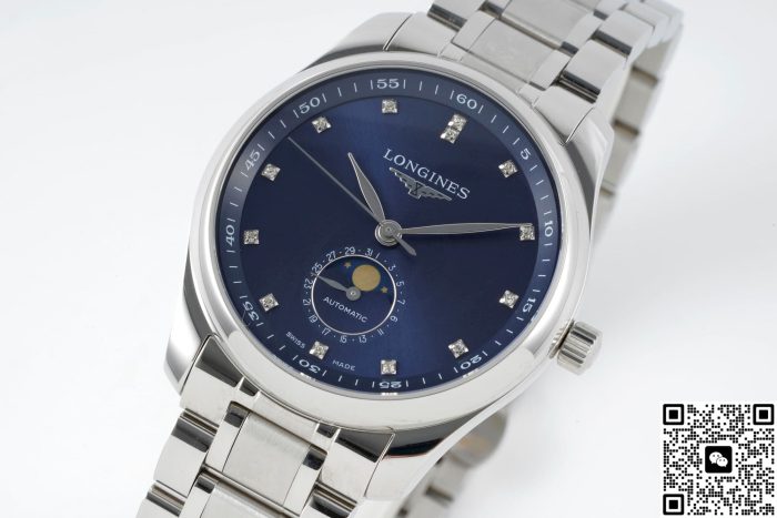 Replica Longines Master Collection L2.919.4.97.6 APS Factory Moon Phase - Image 4