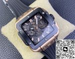 Replica Hublot SQUARE BANG UNICO 821.OM.0180.RX BB Factory Skeleton dial - Image 6