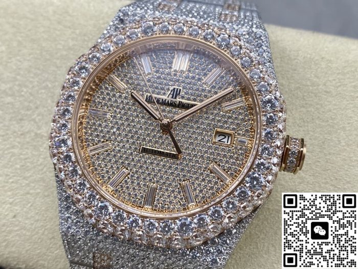 Replica Audemars Piguet Royal Oak 15400OR.023 AMG Factory Date display - Image 5