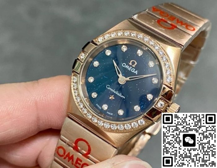 Replica Omega Constellation 131.55.25.60.53.002 TW Factory Diamond hour markers - Image 3