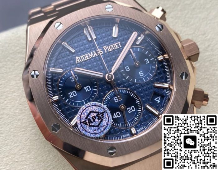 Replica Audemars Piguet Royal Oak 26240OR.OO.1320OR.05 APS Factory Night blue dial - Image 4