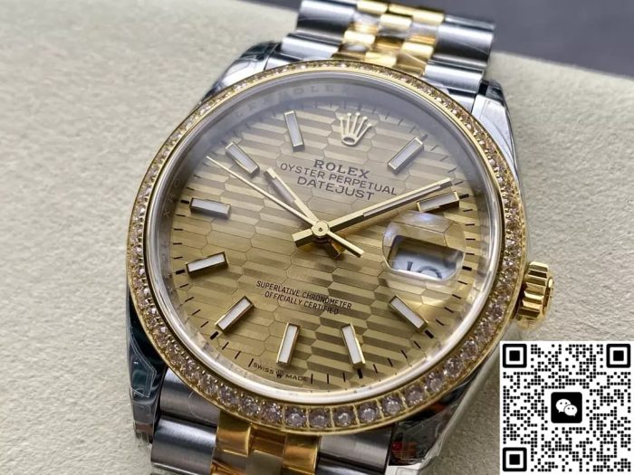 Replica Rolex Datejust M126283RBR-0025 VS Factory Pit pattern - Image 4