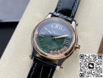 Replica Chopard HAPPY SPORT 278573-6032 YF Factory Green Dial - Image 5