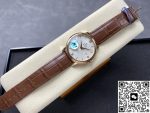 Replica Omega De Ville 424.53.40.20.02.001 N1 Factory Brown strap - Image 4