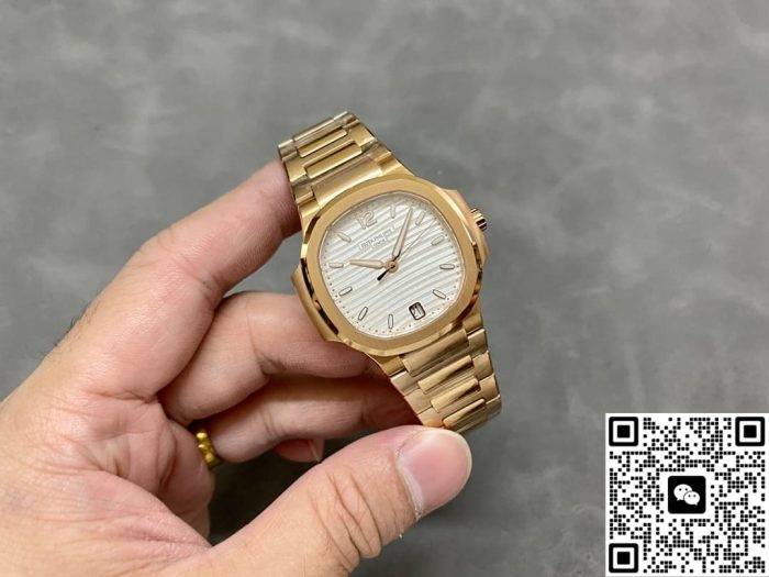 Replica Patek Philippe Nautilus 7118-1R-001 3K Factory Rose Gold - Image 5