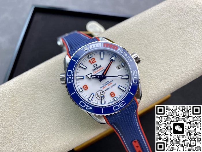 Replica Omega Seamaster 215.32.43.21.04.001 VS Factory Ceramic dial - Image 6