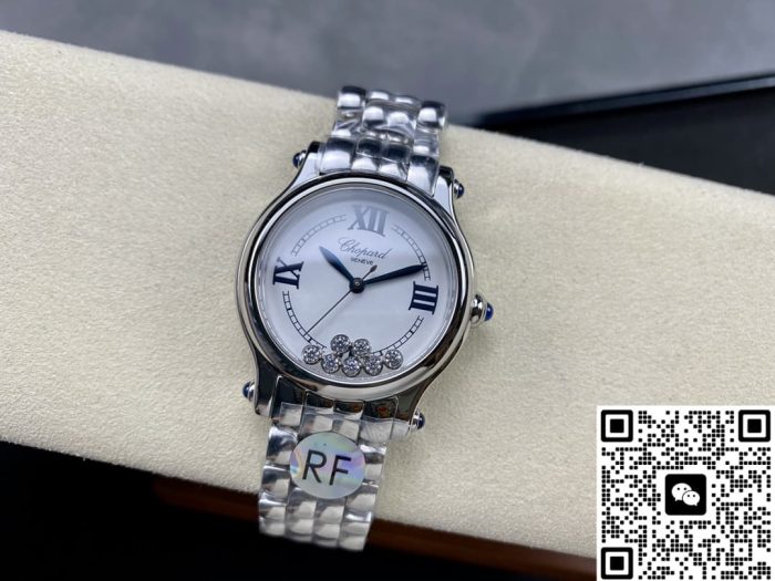 Replica Chopard HAPPY SPORT 278610-3001 RF Factory Silver Strap - Image 4