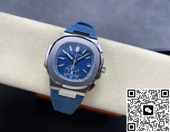 Replica Patek Philippe Nautilus 5980-60G-001 3K factory Chronograph - Image 3