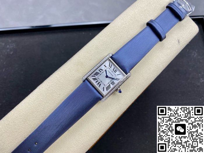 Replica Cartier Tank W4TA0017 F1 Factory Silver grey dial - Image 6